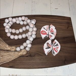 Christmas trees and red& green rainbows